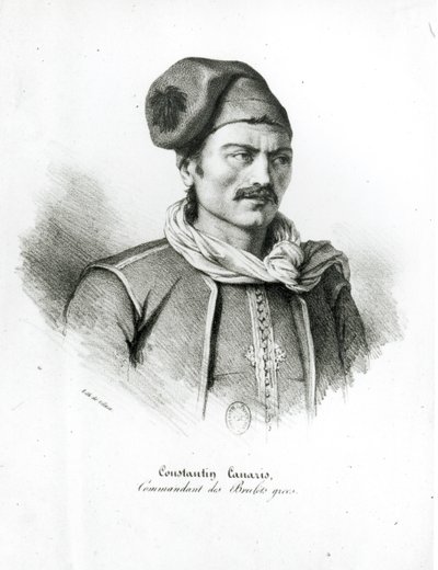 Constantino Kanaris (1790-1877) de Henri Villain